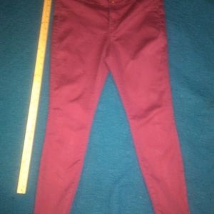 Refuge Maroon Pants